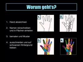 Vorschau - Stundenentwürfe - Kunstprojekt „Namens-Hand“ – Kreatives Projekt zum Schulanfang - Seite 2