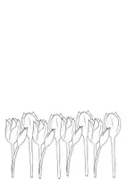 Vorschau - Mal- und Bastelvorlagen - Set von 25 Frühling-Ostern-Weitermalbilder für Kunst, Zwischendurch, Home-Schooling, Vertretung und Ferien - Seite 1