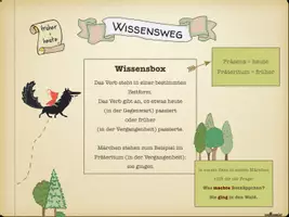 Vorschau - Arbeitsblätter - Verben im Präsens und Präteritum Wissensweg SEK 1 - Seite 3