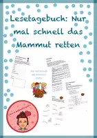Vorschau - Unterrichtsreihen - Materialien zur Lektüre Nur mal schnell das Mammut retten - Seite 1