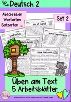 Vorschau - Arbeitsblätter - Üben am Text I Paket (alle Arbeitsblätter) - Seite 1