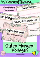 Vorschau - Präsentationen/Tafelbilder - Guten - Morgen - Folien (classroom Management) - Deckblatt