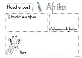 Vorschau - Unterrichtsreihen - Flaschenpost- eine Reise um die Welt - Seite 3