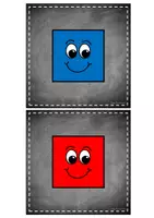 Vorschau - Fördermaterial/Inklusion - Karten für die Bodenmatte (Bee-Bot) - ebene Formen - Seite 3