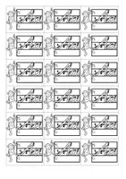 Vorschau - Fördermaterial/Inklusion - Vorlagen für das Schreibheft mit Schreibrichtung für die Schulausgangsschrift und Anlautbild - Seite 1