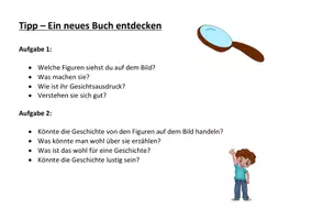 Vorschau - Aufgabenkarten - Tippkarten: Lesetagebuch - Nur mal schnell das Mammut retten - Seite 2