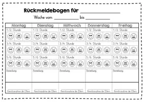Vorschau - Anderer Materialtyp - Verhaltens-Rückmeldebogen Grundschule – Verstärkerplan & Tokensystem (Klasse 1–4) | Classroom Management & Verhaltenstraining - Seite 1