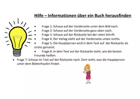 Vorschau - Aufgabenkarten - Hilfekarten: Lesetagebuch - Nur mal schnell das Mammut retten - Seite 3