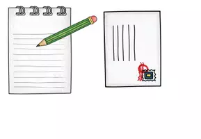 Vorschau - Arbeitsblätter - Weg eines Briefes (diff. AB's, Tafelmaterial & Filmtipp) - Seite 2