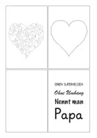 Vorschau - Mal- und Bastelvorlagen - Vatertag - Zauberkarte (Bastelanleitung) - Seite 3
