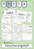 Vorschau - Arbeitsblätter - Einschulung: Umfangreiches Einschulungsheft - Deckblatt