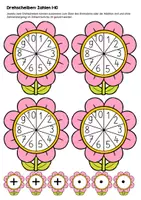 Vorschau - Arbeitsblätter - Rechendrehscheiben Einmaleins & Rechnen – Mathe Grundschule (Klasse 2–3, spielerisch üben, Differenzierung) - Seite 1