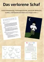 Vorschau - Stundenentwürfe - Einheit - das verlorene Schaf - Deckblatt