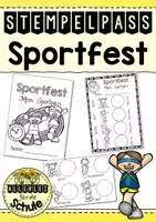 Vorschau - Spiele - Sportfest - Stempelpass - Deckblatt