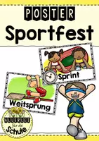 Vorschau - Poster - Sportfest - Poster oder Schilder - Deckblatt