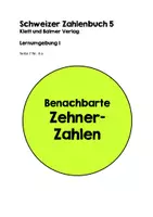 Vorschau - Stationenlernen - Benachbarte Zahlen - Seite 1