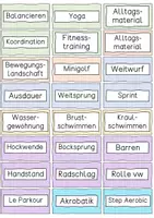 Vorschau - Anderer Materialtyp - Etiketten zur Organisation von Sporteinheiten - Seite 2