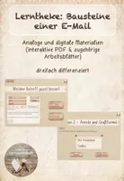Vorschau - Arbeitsblätter - Lerntheke: Bausteine einer E-Mail (analog & digital, differenziert) - Deckblatt