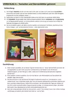 Vorschau - Arbeitsblätter - Lesetraining-Adventskalender in SAS als farbige Printversion - Kurzgeschichte und Sterne zum Ausmalen - Seite 2