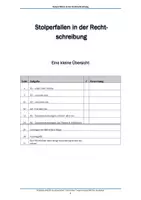 Vorschau - Unterrichtsreihen - Stolperfallen in der Rechtschreibung (Sie) - Seite 3