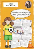Vorschau - Spiele - Spielesammlung Sportunterricht | Sportspiele - Deckblatt