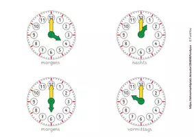 Vorschau - Arbeitsblätter - Die Uhr - Aufgabenkarten, Arbeitsheft - Bastelanleitung #Distanzlernen - Seite 2