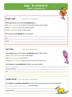 Vorschau - Arbeitsblätter - Arbeitsblatt Modal verb may - be allowed to (MORE! 3) - Seite 3