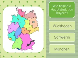 Vorschau - Unterrichtsreihen - Deutschland - Bundesländer + Hauptstädte - Interaktive PDF - Seite 3