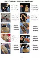 Vorschau - Arbeitsblätter - Orffinstrumente bestimmen nach Fell-, Holz- oder Metallklinger - Seite 2