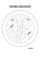Vorschau - Mal- und Bastelvorlagen - Scherenschnitt Frühling Fensterdeko - Seite 2