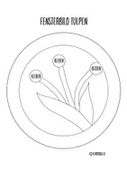 Vorschau - Mal- und Bastelvorlagen - Scherenschnitt Frühling Fensterdeko - Seite 3