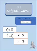 Vorschau - Spiele - such_a_doodle 1+1 Aufgabenkarten Kopfrechnen - Deckblatt