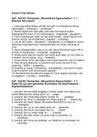 Vorschau - Arbeitsblätter - DaF DaZ B2 Wortschatz Menschliche Eingenschaften drei Aufgaben - Deckblatt