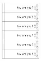 Vorschau - Aufgabenkarten - Warm up - Dialogfächer Small Talk - sw - Seite 3