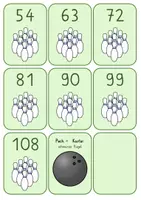 Vorschau - Spiele - Pech-Karte: Spiel zur 9er Reihe des Einmaleins - Seite 3