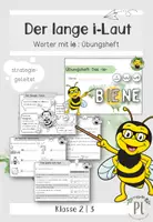 Vorschau - Arbeitsblätter - Der lange i-Laut - Übungsheft (Klasse 2) - Deckblatt