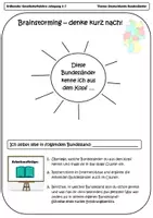 Vorschau - Arbeitsblätter - Deutschlands Bundesländer und Hauptstädte - Projektmappe zum selbstständigen Lernen - Seite 2
