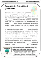 Vorschau - Arbeitsblätter - Deutschlands Bundesländer und Hauptstädte - Projektmappe zum selbstständigen Lernen - Seite 3