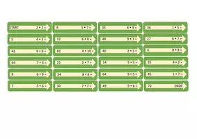 Vorschau - Arbeitsblätter - Dominoset Einmaleins und Einsdurcheins - Seite 3