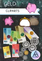 Vorschau - selbst erstellte Cliparts/Grafiken - Cliparts Geld zur kommerziellen Nutzung (Schweizer Franken) - Deckblatt