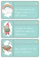 Vorschau - Aufgabenkarten - Klett - Lesekarten - Lesezuordnungskarten zum Frühling - Seite 2