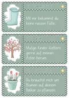 Vorschau - Aufgabenkarten - Klett - Lesekarten - Lesezuordnungskarten zum Frühling - Seite 3