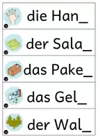 Vorschau - Arbeitsblätter - SPARPAKET| Auslautverhärtung| Strategie Verlängern - Seite 2
