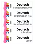 Vorschau - Anderer Materialtyp - Ordnerrücken für ein übersichtliches Ordnungssystem (Design 1) - Seite 3