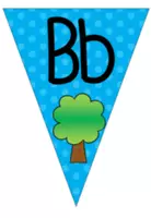 Vorschau - Poster - ABC Wimpel bunt und mit Punkten - Seite 2