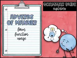 Vorschau - Stundenentwürfe - Grammar Dude explains - Adverbs of manner - Seite 1