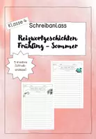 Vorschau - Arbeitsblätter - Schreibanlass: Reizwortgeschichten im Frühling - Deckblatt