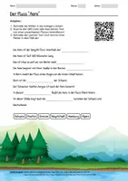 Vorschau - Arbeitsblätter - Arbeitsblatt zum Thema "Der Fluss Aare" + Onlineübung & MP3 + Mindmap + Infografik - Deckblatt