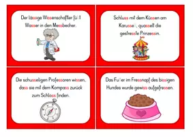 Vorschau - Fördermaterial/Inklusion - Doppelmitlaut ss - Lese- und Abschreibkartei - Seite 2