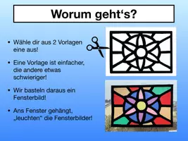 Vorschau - Stundenentwürfe - KUNST Schritt für Schritt: Frühlings-Fensterbild aus Seidenpapier inkl. Vorlage (Key/PP/PDF) - Seite 2